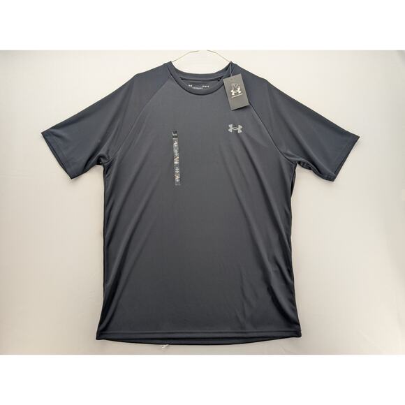 NWT Under Armour UA Velocity Men's Short Sleeve in Black size Medium - Picture 3 of 7